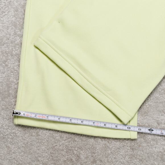 Fabletics Cozy Fleece Wide Leg Sweatpants Morning Dew Green Womens Size M NWT - Picture 6 of 10